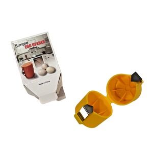 Simple Egg Opener Gadget for Easy‎ Egg Cracking/Separating NWT